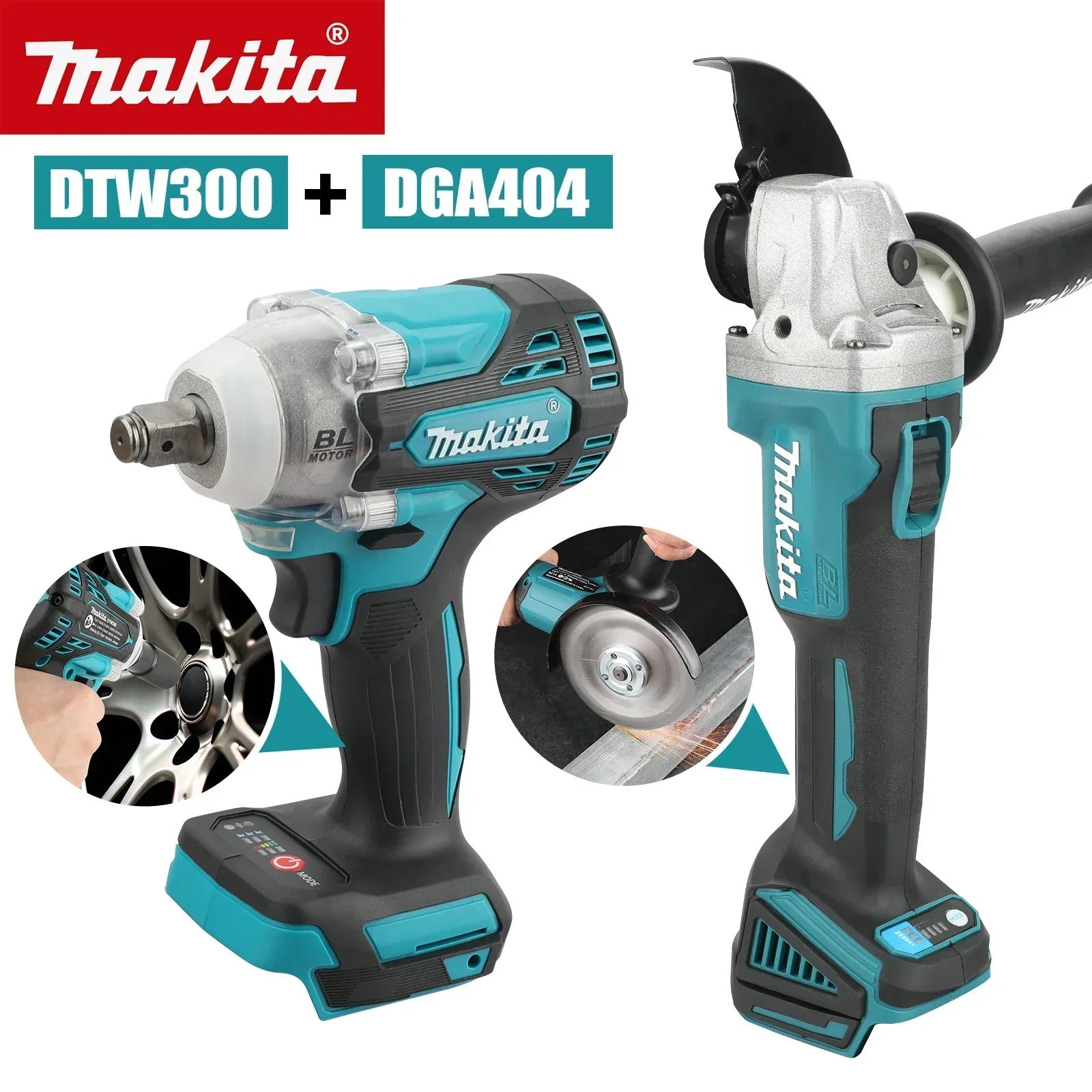 Makita Drill Dtw300 - Makita DTW300 ou DGA404 Combo: Chave