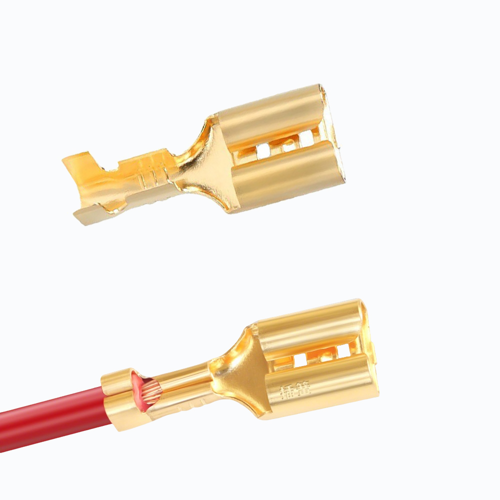 Push Fit Connector - 10/50/100 Conjuntos de Terminais de Crimpagem