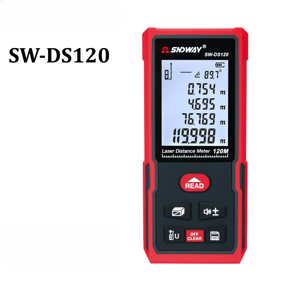 SNDWAY-Laser Distância Medidor - Stanley Tape 25Ft avaliação e preço
