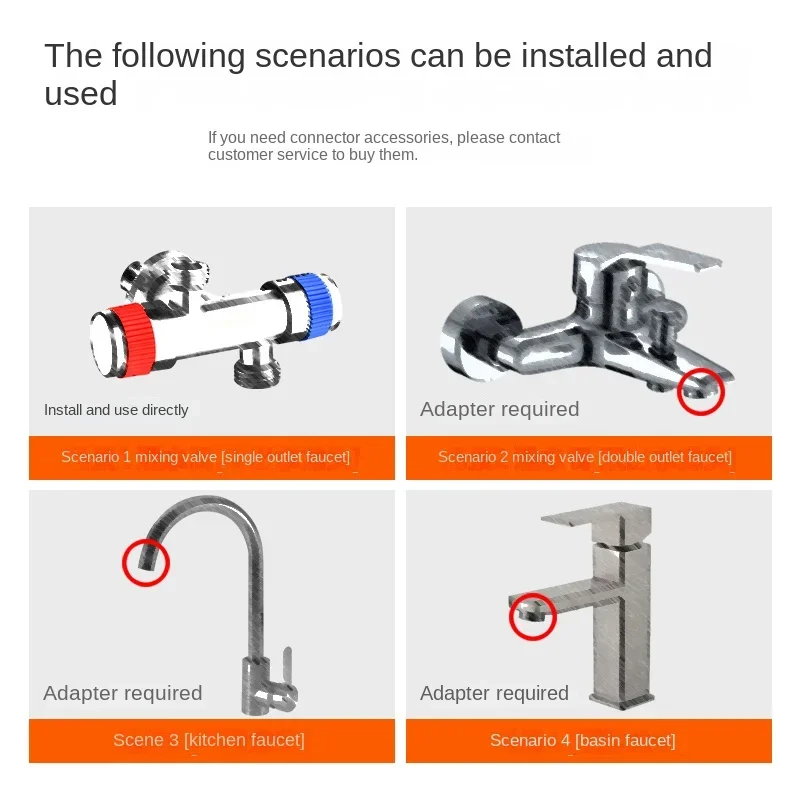 Extensor de torneira ajustável - Silicone Tap Washer avaliação e preço